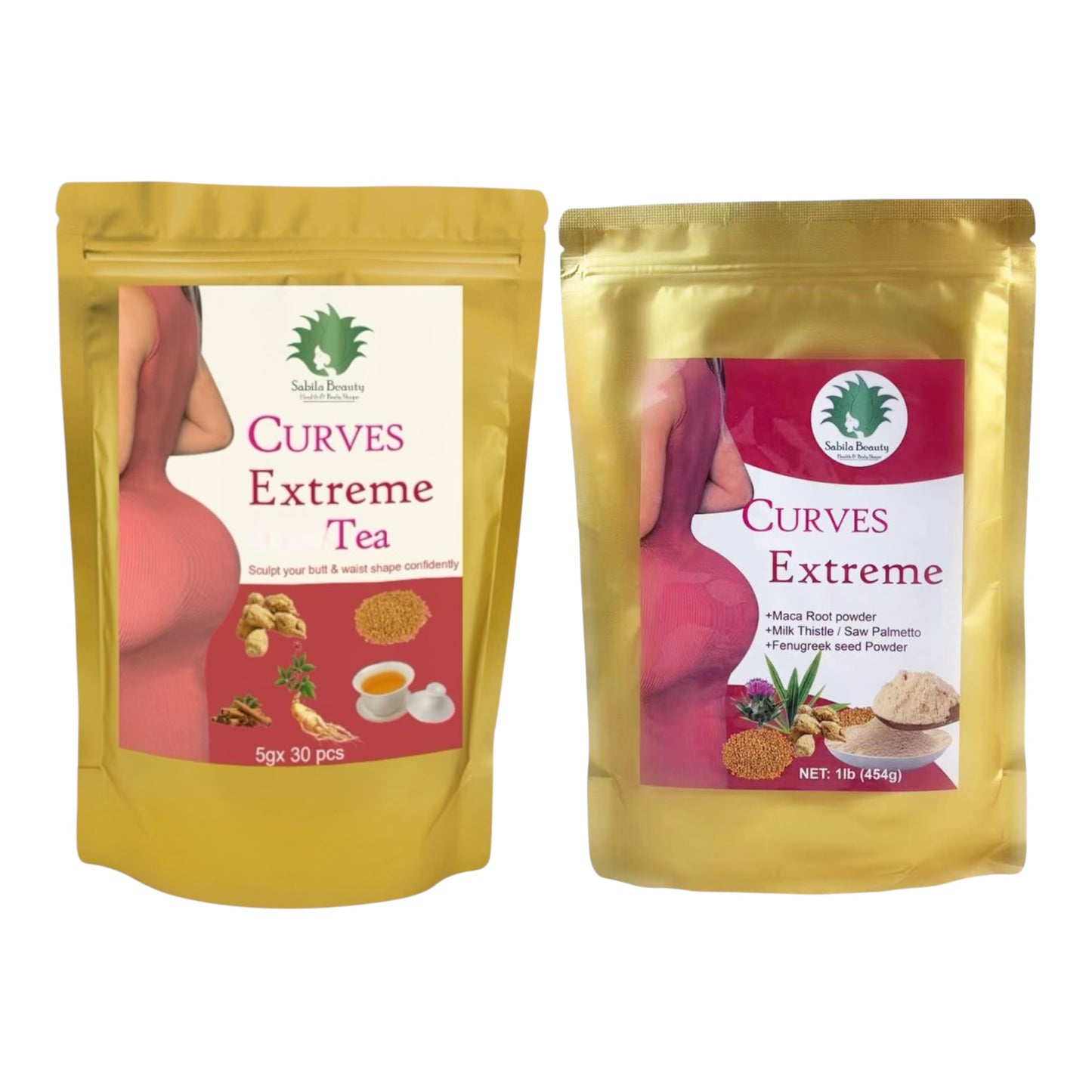 Protein & tea kit Curves Extreme