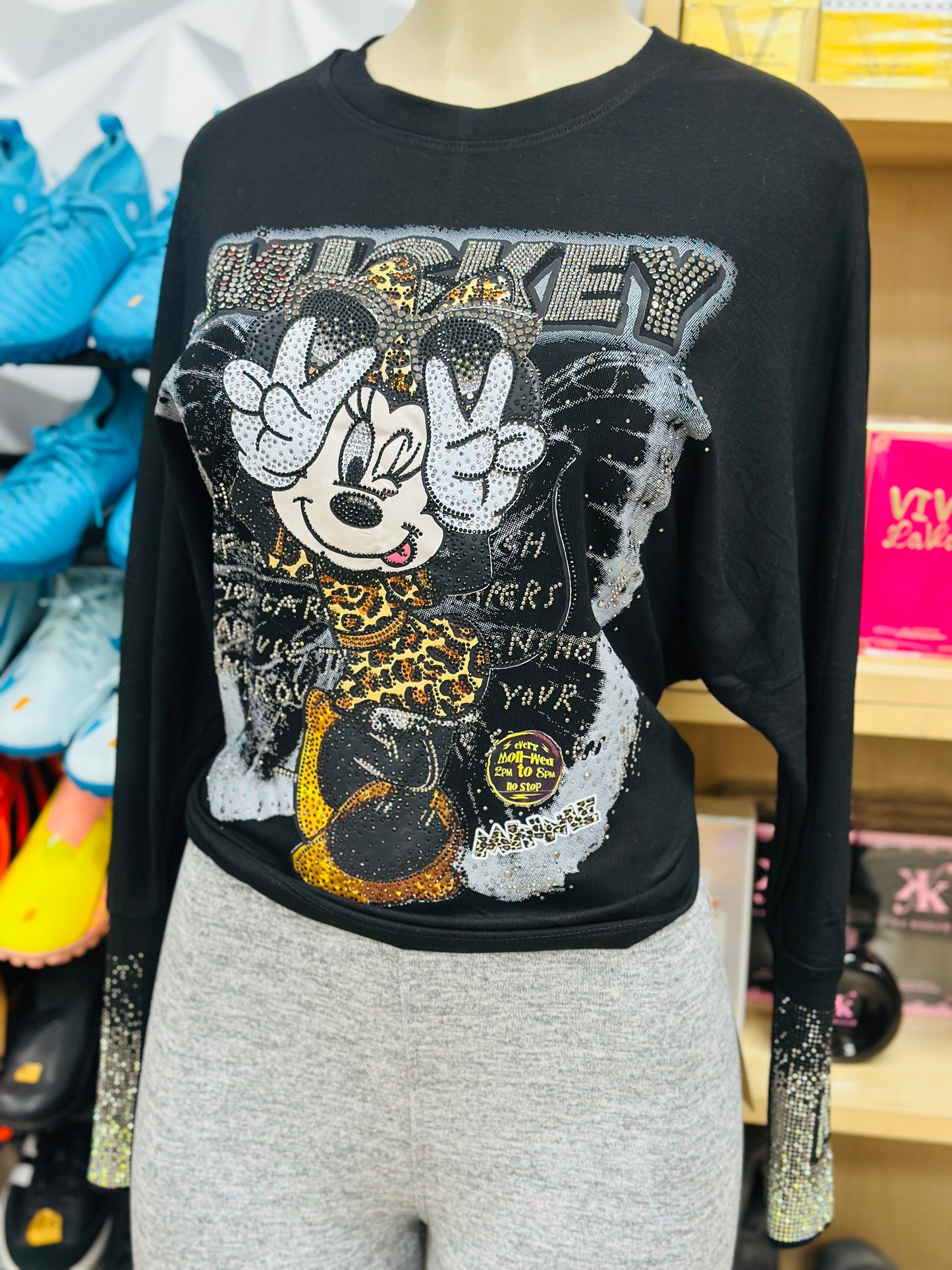 Blusa Ángel con piedreria en cristal