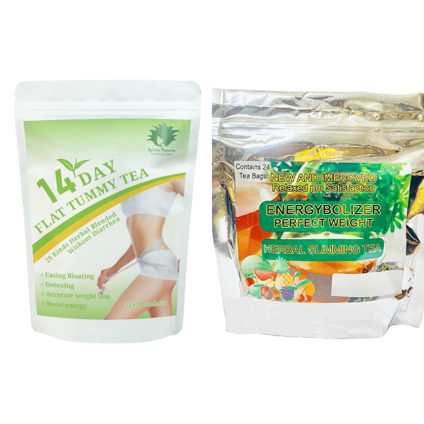 Mix tea 14 Day Flat tummy & Energybolizer Detox Tea