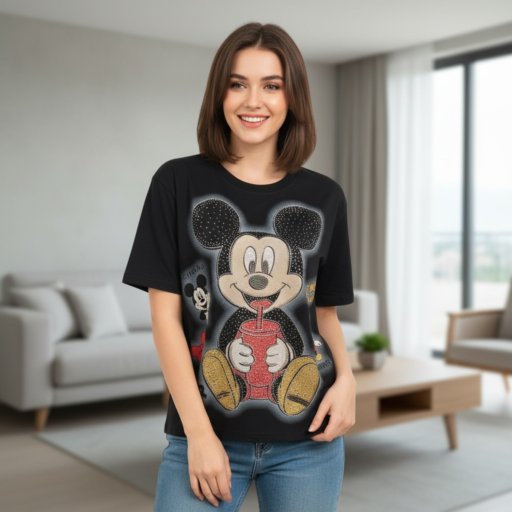 Mick T-shirt whit stones