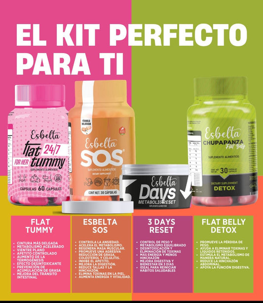 Kit Reducción y Firmeza Total