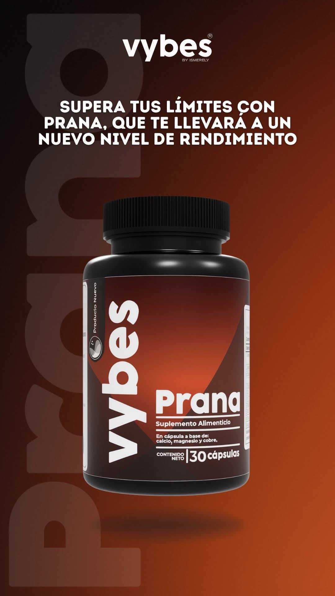 Prana Vybes supplement Cap