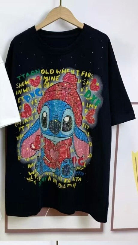 Lili blue stitch T-Shirt