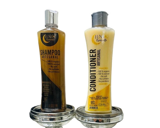 Kit Shampoo & Acondicionador Luna Creciente Artesanal de la línea de Esbelta