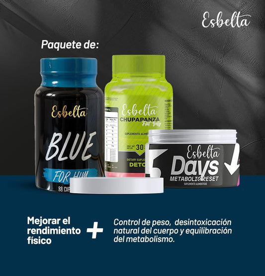 Kit para hombre mejora rendimiento Físico