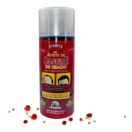 Shampoo Sangr de Drago detiene la caída de cabello