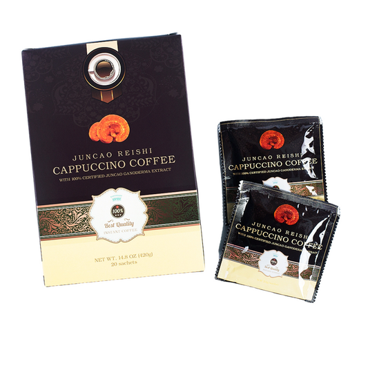 Cappuccino Coffee Juncao Reishi –