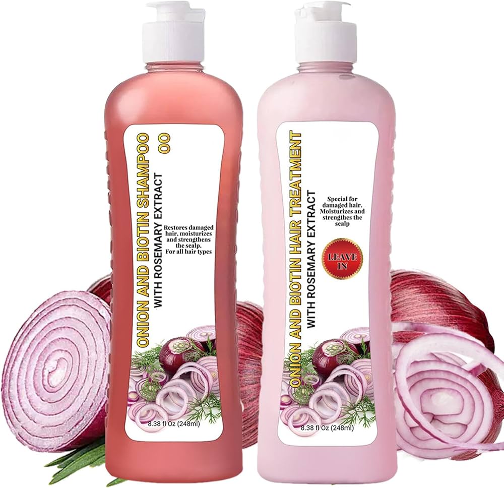 Shampoo & Conditioner de Romero y Cebolla